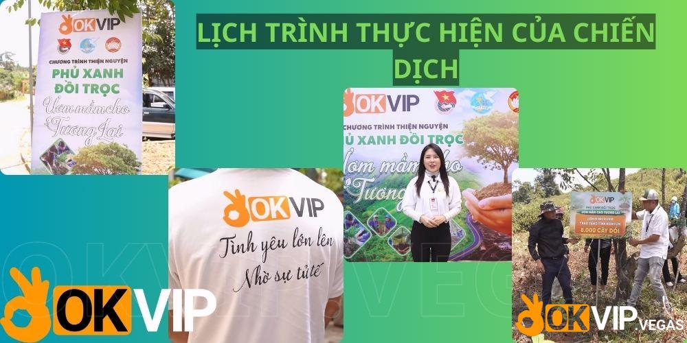 LỊCH TRÌNH THỰC HIỆN CỦA CHIẾN DỊCH